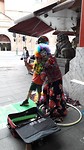Moos bij de klasse genomen door clown in chinatown, Sydney.