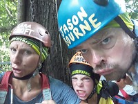 Canopy zipline door de bomen