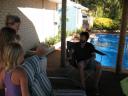 kleinkids , kangeroe, Rosete , bbq , zwemmen 010