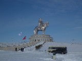 Op naar het gigantische standbeeld van Genghis Khan