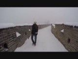 Jongleren met sneeuwballen op de Chinese muur :)
