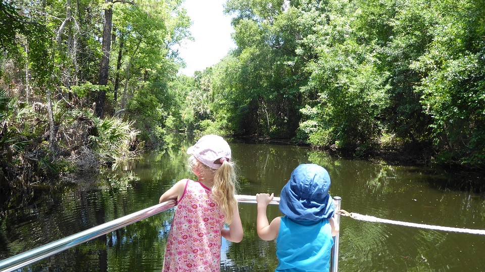 Boottocht in het State Park