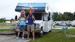 Laatste foto voor de camper