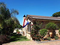 De vlag kan weer in de kast...😫