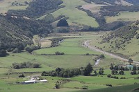 langs de Southern Scenic Road