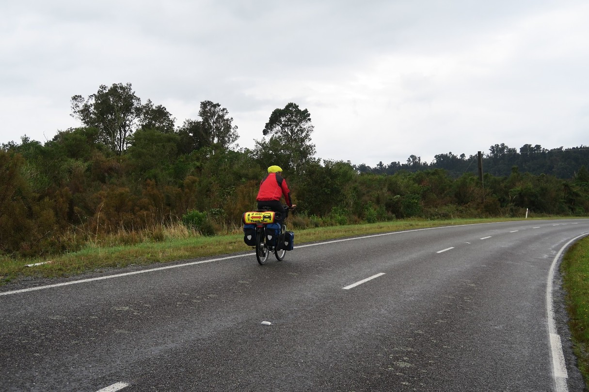 fietser onderweg