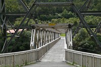 brug over de Grey bij de oude mijn