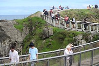 belangstelling voor de Pancake Rocks