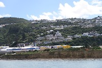 Aankomst baai Wellington