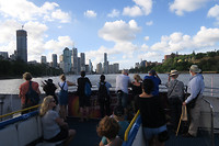 Voordek CityCat river Brisbane