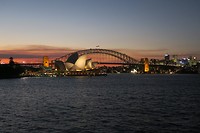 Operahouse en Sydney harbour bridge