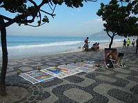 Mozaïek boulevard Ipanema