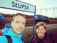 Nog één treinrit verwijderd van Ustka.