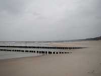 Twee Belgen op het strand.