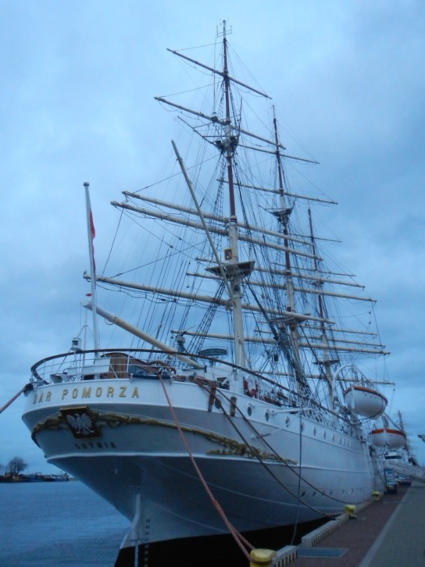 Zeilschip haven Gdynia.