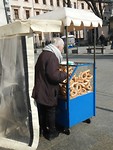 Obarzanek verkoopster