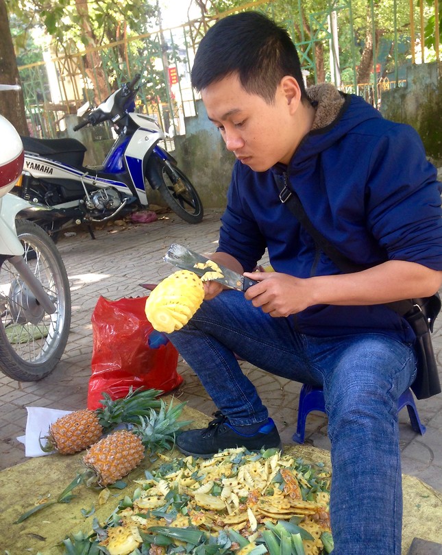 Verse ananas. Voor de vitamientjes.