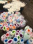 Ingepakte bloemen