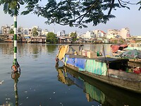 Drijvende handel op de Saigon