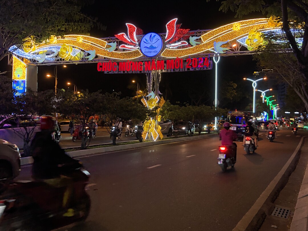 Nog steeds Tet-feest