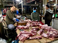 Vlees markt