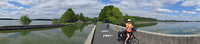 Canal des Houilleres de la Sarre, tussen twee meren