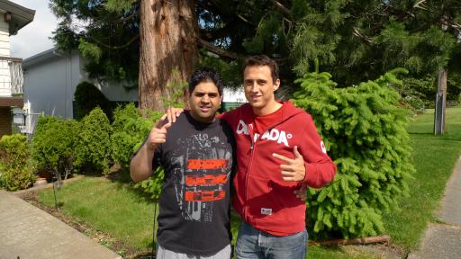 Aman and me
