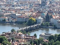 Karelsbrug vanaf de Petrintoren