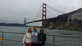 Op weg naar Sausalito. We biked the bridge!