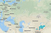 world map kyrgyzstan