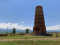 Burana tower buiten