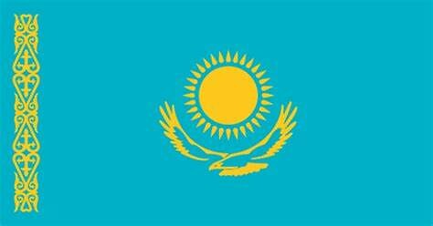 vlag kazakh