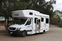 Camper opgehaald in Sydney
