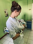 Pasgeboren baby’tje