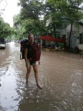 Natte voeten in Mandalay