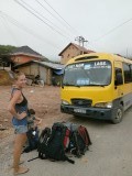 Muang Khua, met de bus naar Dien Bien Phu