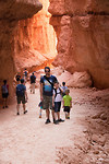De hike naar beneden in Bryce, heel gaaf!!!