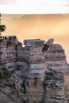 Mooie uitzichten op de Grand Canyon na een hevige regenbui