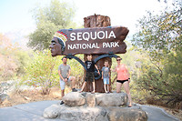 Ingang tot Sequoia NP