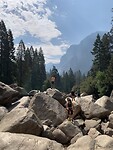 Lower  Yosemite Falls trail
