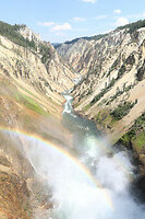 Grand Canyon of the Yellowstone, the Lower Falls