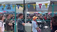 Granville Island, voetbal kijken
