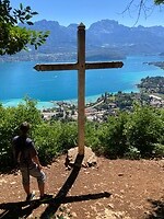 uitkijkje over lac d'Annecy