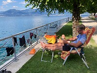 relaxen aan Lac Léman