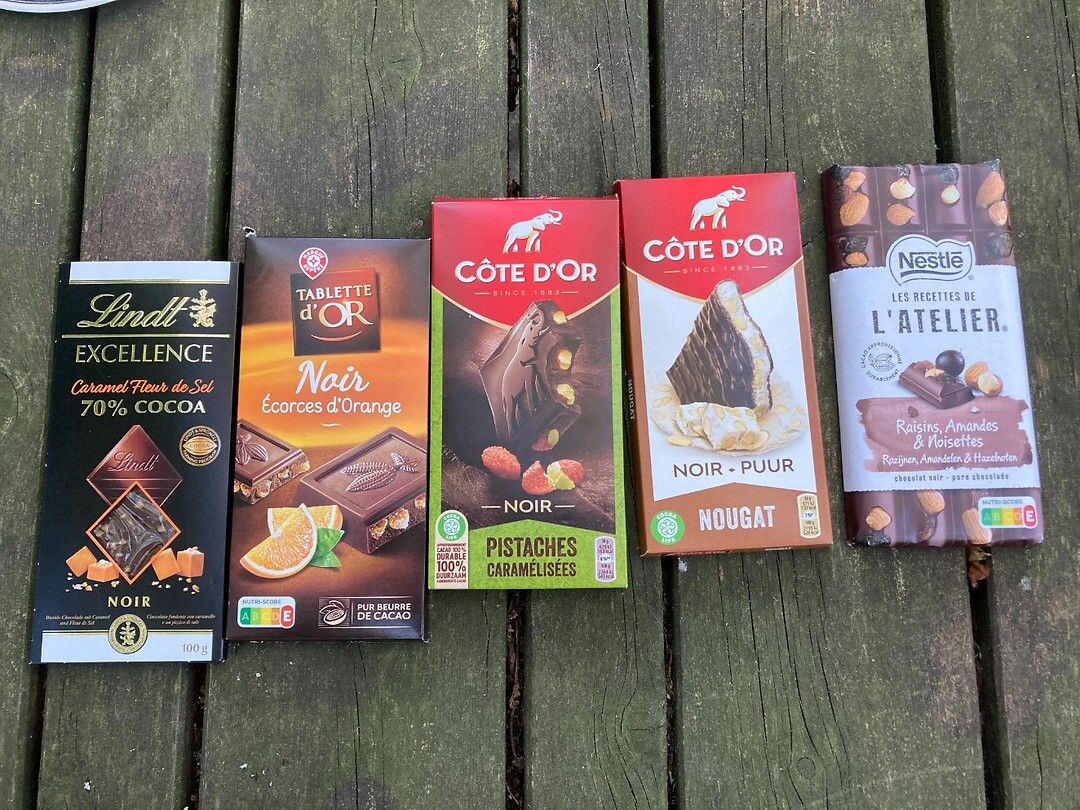 veel pure chocola