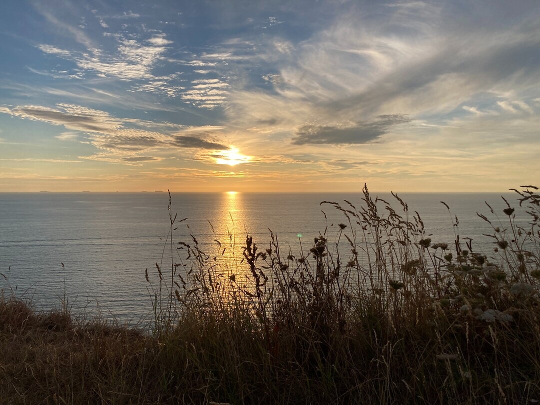 zonsondergang