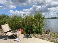 puik plekje aan het water