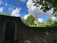 de kerktoren van Thorn