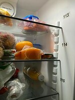 ieder z'n eigen plank in de koelkast