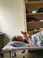 's morgens chillen in bed